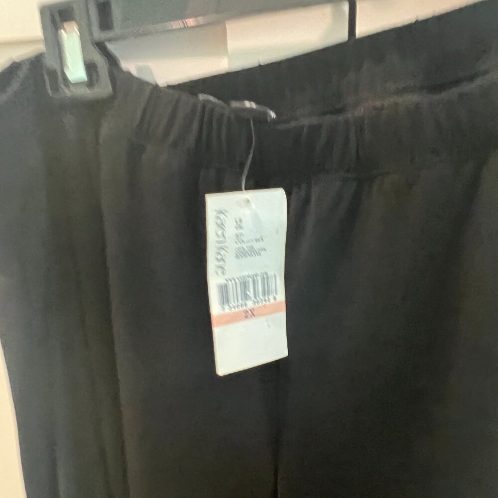 Karen Kane  Black Pull on Pants, Size 2X